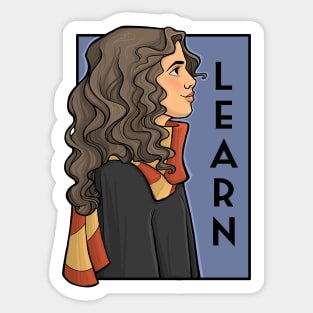 Learn Sticker